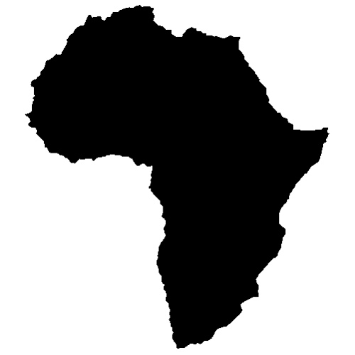 Africa Silhouette - ClipArt Best