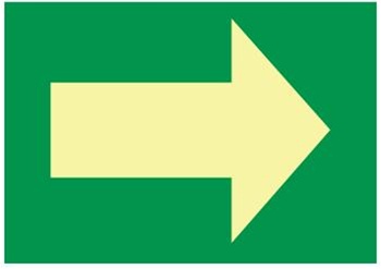 Directional Arrow - Glow Sign