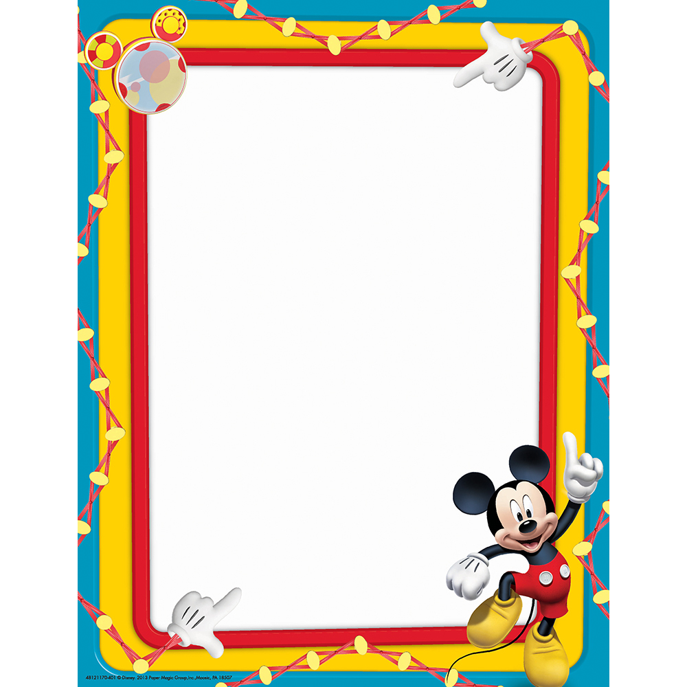 Mickey Mouse Border | Free Download Clip Art | Free Clip Art | on ...