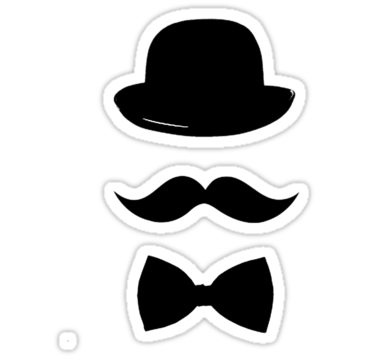 Black Cartoon Mustache - ClipArt Best