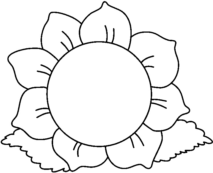 Flowers Clip Art Black And White - Tumundografico