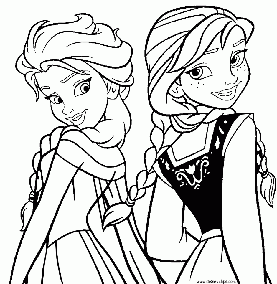 Anna Frozen Coloring Pages Printable | Jos Gandos Coloring Pages ...