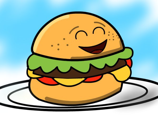 Hamburger Face for contest by Boxline | Create Art | Disney ...