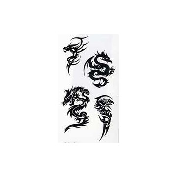 Tatouage Dragon Tribal - Tarawa Piercing