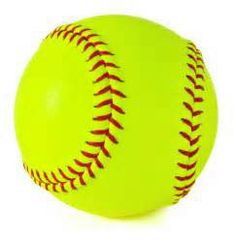 Softball cartoon clip art