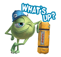 Monsters Inc Sticker - Stickers for Facebook, Line, Path