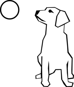 Easy Dog Clipart