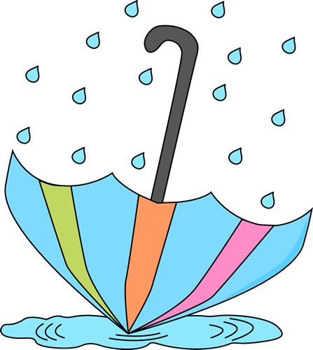 Rain Border Clipart