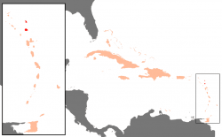 Antigua Parishes Blank • Mapsof.net