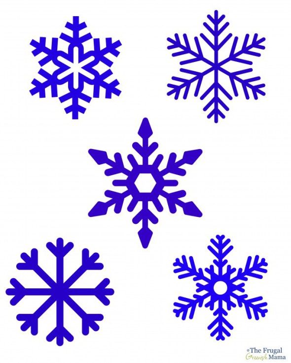 Snowflake Printables | Paper ...