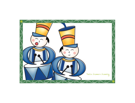 Twelfth Day Of Christmas Clip Art, Vector Images & Illustrations ...