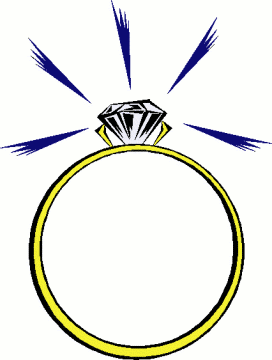 diamond ring clip art free