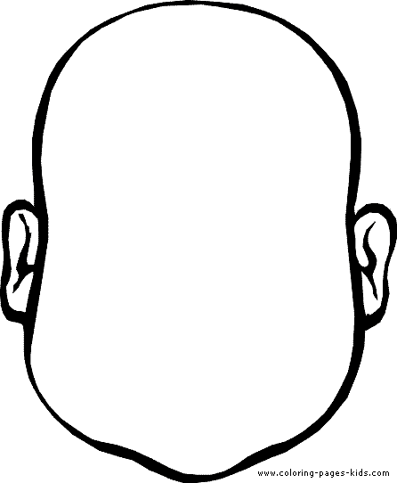 Blank Head Coloring Page ClipArt Best