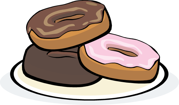 Plate of Doughnuts