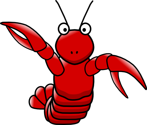 Cartoon Lobster Clipart Royalty Free Public Domain ...