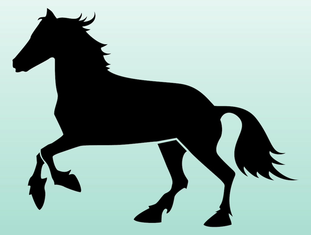 Horse Silhouette Vector | Free Download Clip Art | Free Clip Art ...