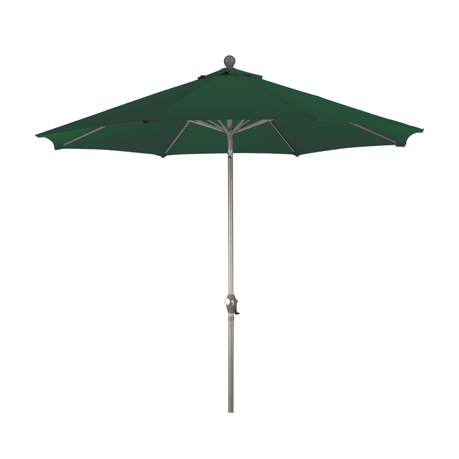 Shop Phat Tommy Hunter Green Market Patio Umbrella (Common: 9-ft W ...
