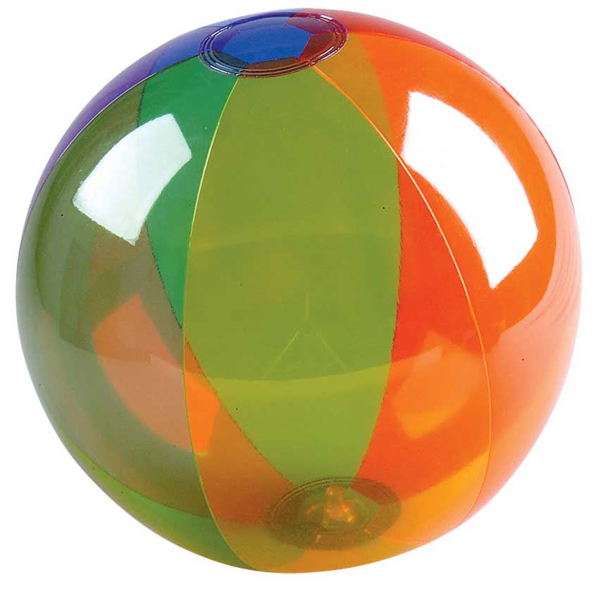 Wholesale 16 inch Translucent Rainbow Beach Balls For Sale ...