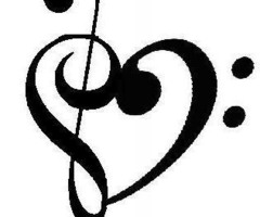 clef heart images