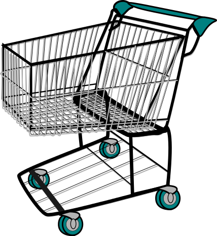 Clipart shopping cart