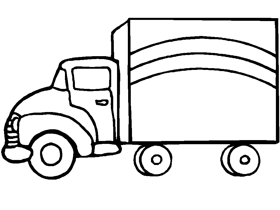 Truck Coloring Page with Truck Coloring Pages Coloringpages1001 ...