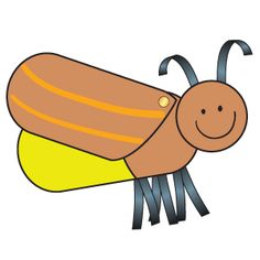 Lightning Bug - Coloring Page - ClipArt Best