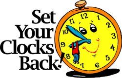 Clip Art Daylight Savings Time Ends Clipart