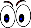 Cartoon Eyes Angry - vector clip art online, royalty free & public ...