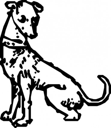 Dog clip art Free vector in Open office drawing svg ( .svg ...