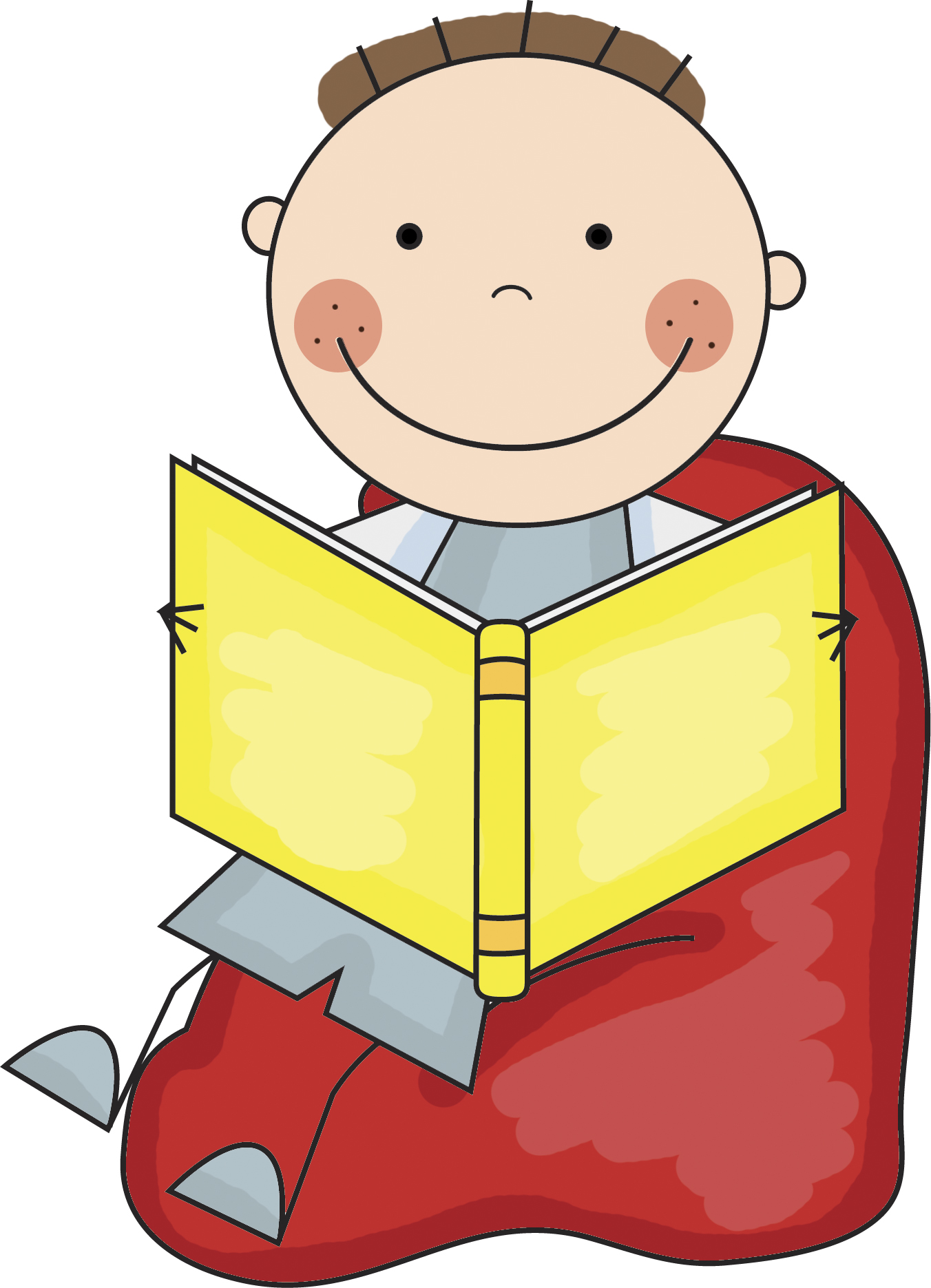 Kindergarten Reading Clipart