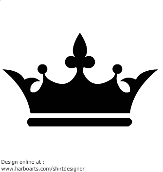 Black Royal Crown Clipart
