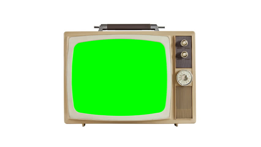 TV With Green Screen Stock Footage Video 6799057 - Shutterstock