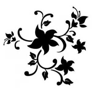 1000+ images about stencils | Clip art, Flower ...