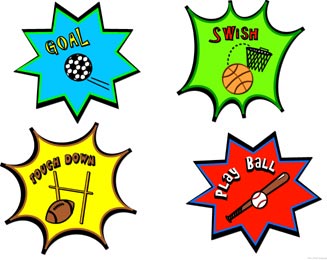 Sports Clip Art Borders And Frames - Free Clipart ...