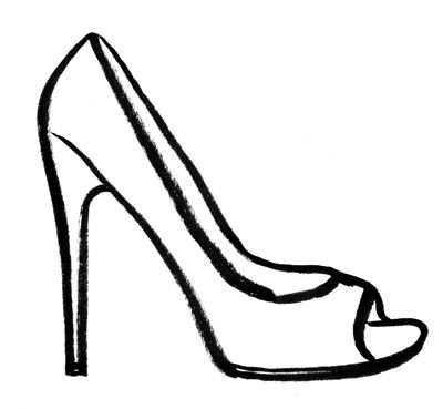 Coloring, Coloring pages and High heels