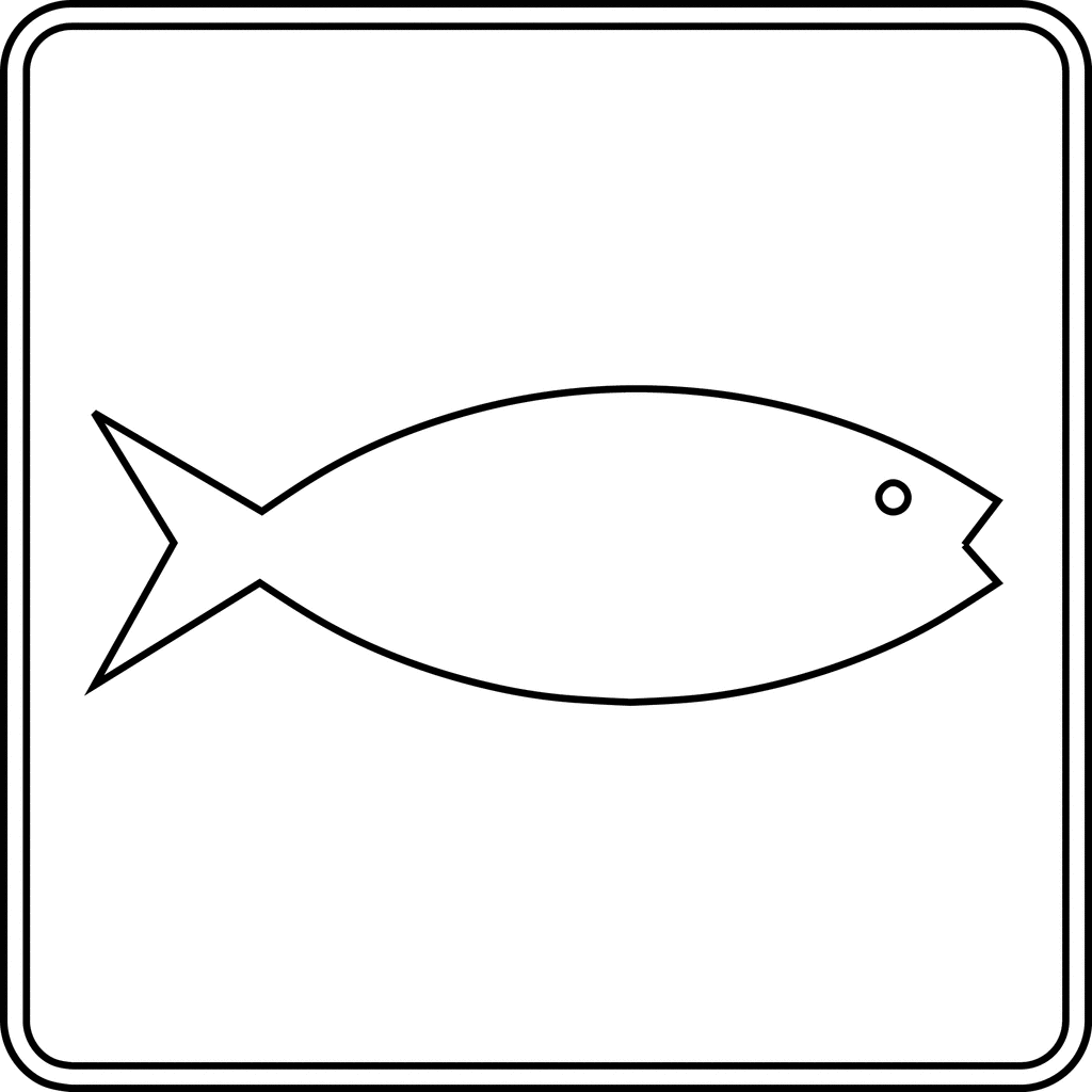 Simple Fish Outline Clip Art Clipart Panda Free Clipart Images ...