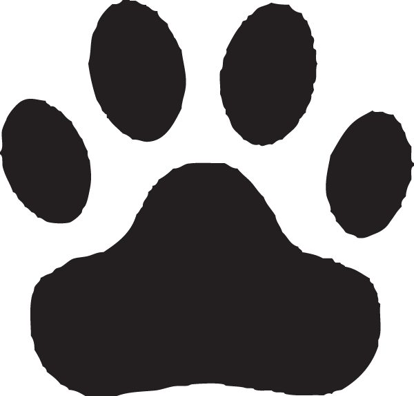 Cougar Paw Print | Free Download Clip Art | Free Clip Art | on ...