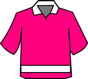 Club Shirt Pink Clip Art - vector clip art online ...