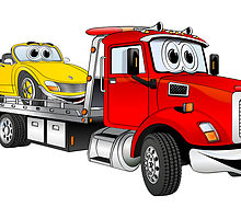 Cartoon Tow Truck - ClipArt Best