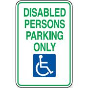 Accessible Disabled Signs - Traffic & Parking Signs - Traffic ...