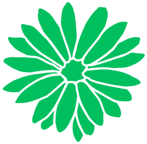 Dahlia Green clip art - vector clip art online, royalty free ...