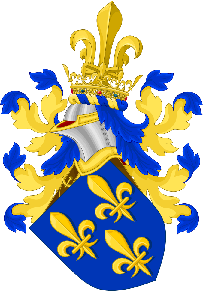 Coat of arms of the kings of France (chivalric).svg ...