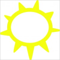 sunny_weather_symbols_clip_art ...