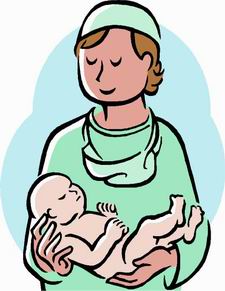 Hospital nursery clipart