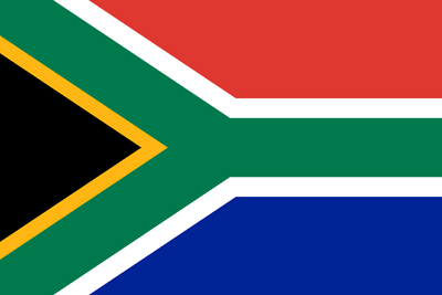 South Africa flag clipart - country flags