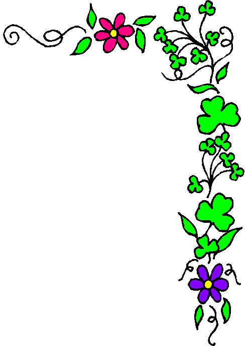 Flower Border Clipart - Free Clipart Images