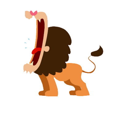 Roaring Lion Cartoon