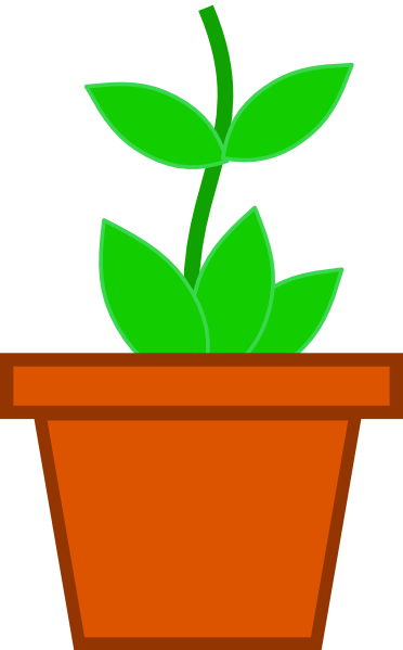 Potted Plant Drawing - Free Clipart Images