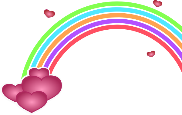 Pictures Of Animated Rainbows Clipart Best