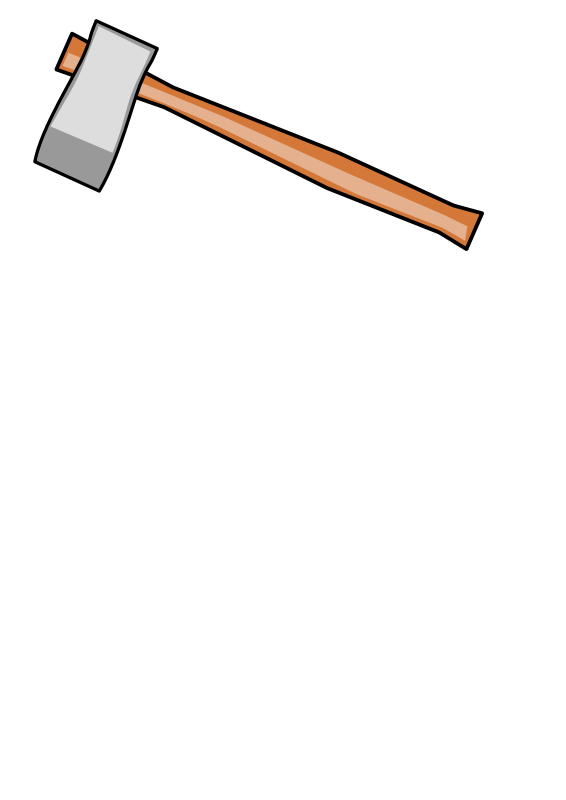 Clipart - axe peterm